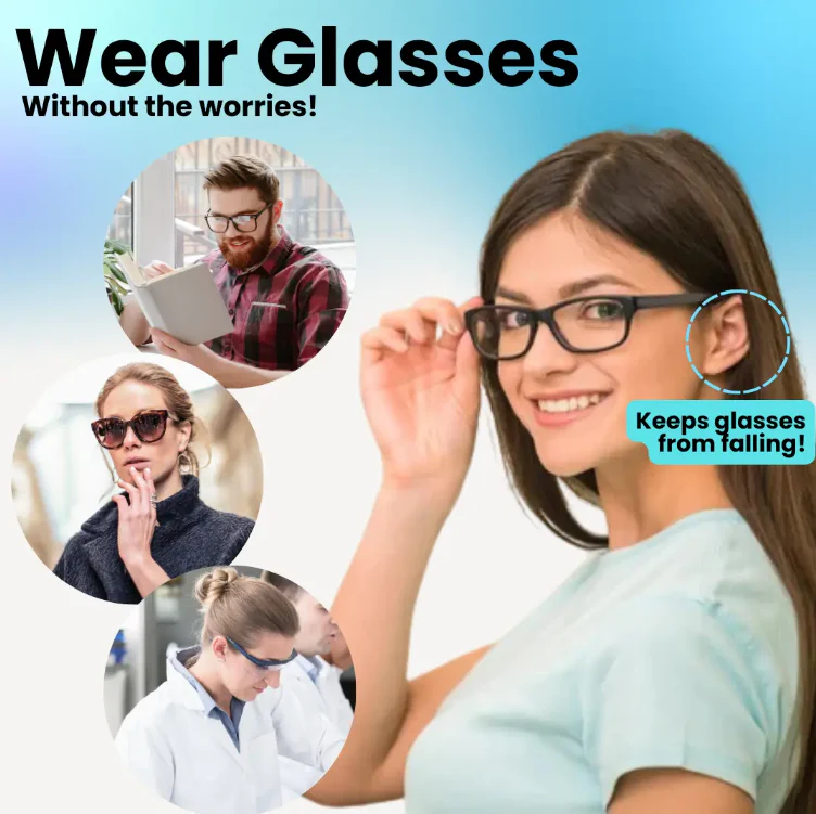 Daphtora® Non-Slip Glasses Grips (2 Pairs) - Image 3